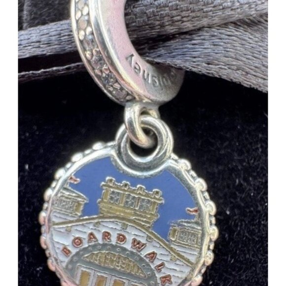 Disney Parks 2025 Boardwalk Resort Pandora Charm Double Sided Dangle NEW - Picture 2 of 4